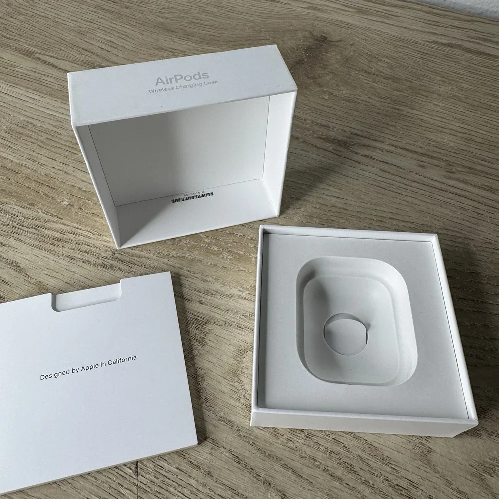 EMPTY BOX - Apple Airpods - Inner Packaging‎ - Manuals - Charging Cord MRXJ2AM/A